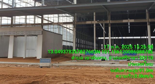 ให้เช่าโรงงาน14,145 ตารางเมตรสามารถผลิตได้ ผังสีม่วงลาย ระบบไฟฟ้า 3เฟส เสริมเหล็กรับน้ำหนักได้ 5 ตัน/ตร.ม. 4