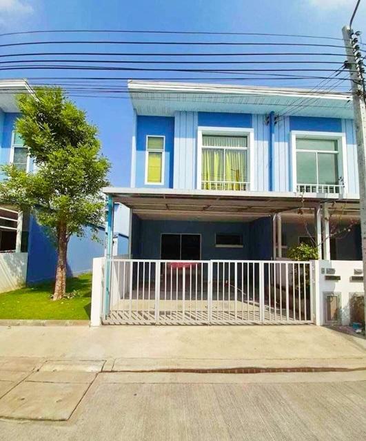 ให้เช่าทาวน์โฮม 2 ชั้น หลังมุม 3 นอนตลาดบางบัวทอง 600 ม.รัตนาธิเบศร์ 18 ตร.วา. รพ.บางบัวทอง 380ม. เซ็นทรัลเวสต์เกต 3 กม. 1