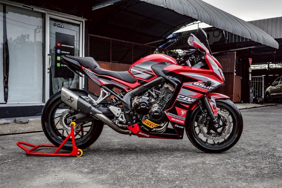 CBR650F ปี2018 Honda แดง รูปที่ 2