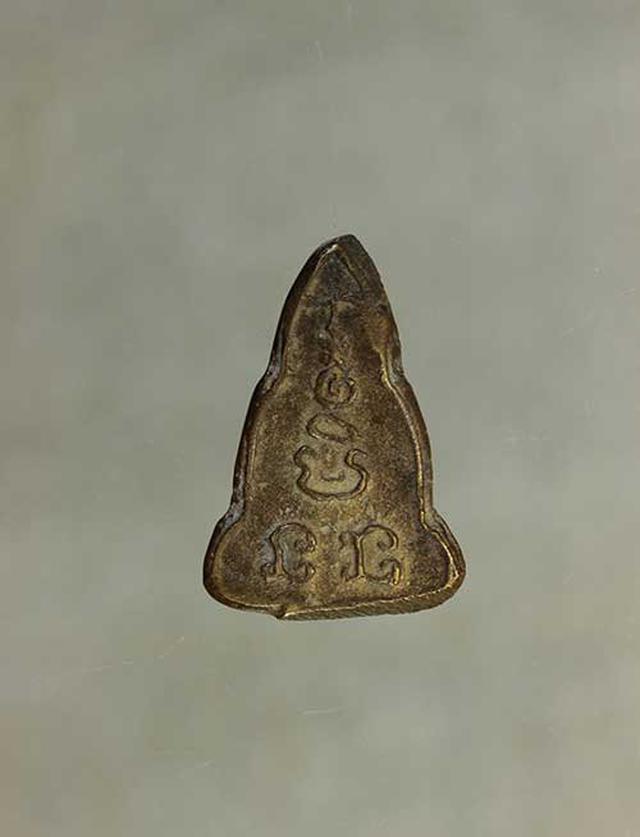 เหรียญ หล่อ  ชินราช หลวงพ่อเงิน วัดดอนยายหอม เนื้อทองผสม ค่ะ j459 2