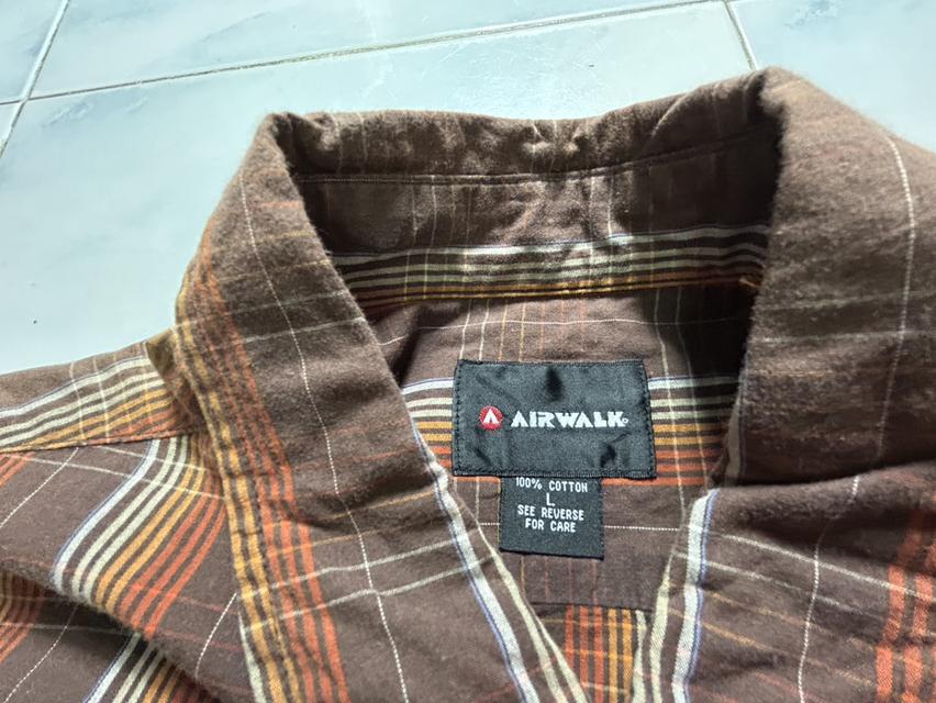 🔥 Rare! Vintage 90s Airwalk (Japan License) - งานปักโลโก้หลัง สภาพนางฟ้า 🔥 รูปที่ 4