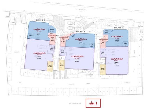 ให้เช่าโกดังพร้อมออฟฟิศสร้างใหม่3อาคารพื้นที่1245-1467 ตร.ม.ย่านเลียบด่วนโยธินพัฒนา3ลาดพร้าว101 5