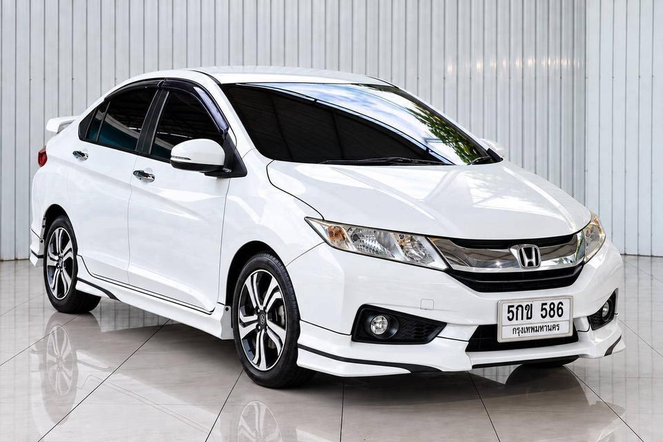 HONDA CITY 1.5 SV i-VTEC ปี 2016 สีขาว โฉม ปี14-19