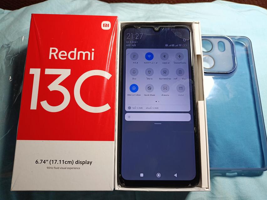 Redmi 13C เเรม8+4 ความจุ256
