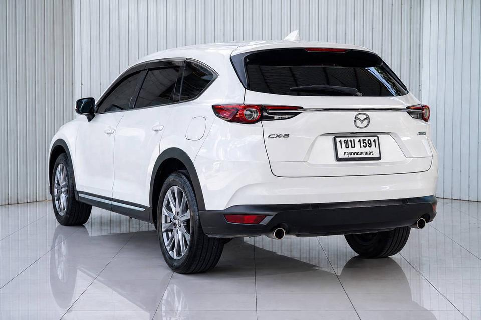 MAZDA CX-8, 2.5 S ปี 2021 สีขาว โฉม ปี19-ปัจจุบัน รูปที่ 8