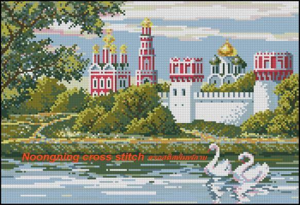 ร้าน Noongning Cross stitch ครอสติสพิมพ์ลาย จำหน่ายอุปกรณ์ครอสติส ภาพติดเพชร1653 5