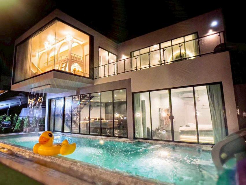 La Mer Pool Villa Hua Hin พูลวิลล่าหัวหินสุดหรู 100 ตารางวา 4 ห้องนอน 4 ห้องน้ำ ตกแต่งพร้อมเข้าอยู่ 2