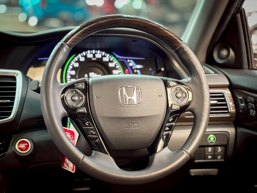 HONDA ACCORD 2.0 HYBRID TECH ปี2016 รถบ้านแท้ ตัวท็อปสุดของรุ่น ไมล์น้อย 14