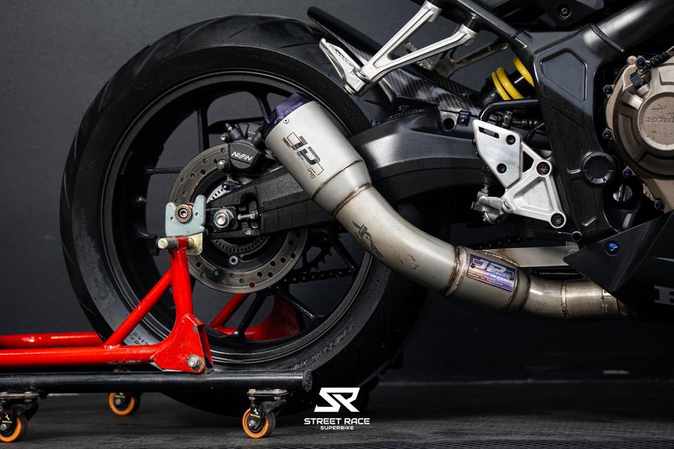 CBR650R 2021 ดำรถเท่ ท่อ JP racing ท้าย R1 ราคาเงินสด 212,000 บาท รูปที่ 5