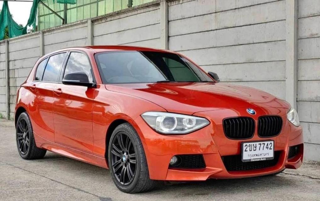 BMW Series 1 สีส้ม 2