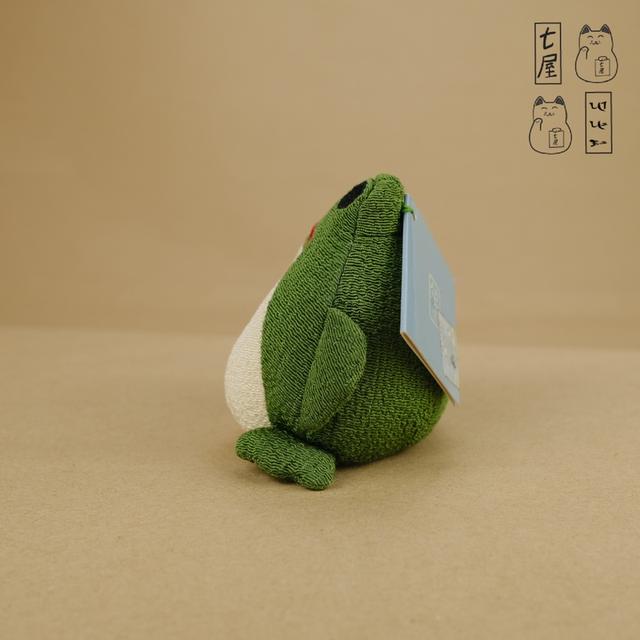 ตุ๊กตา ต้าวอ๊บ・กบเขียว・ผ้าญี่ปุ่น・จิริเมน =͟͟͞🐸⛩️ Chirimen Kaeru・Frog・Japanese Fabric ・Mascot 10 cm・Toba Aquarium ❄️✨ รูปที่ 3