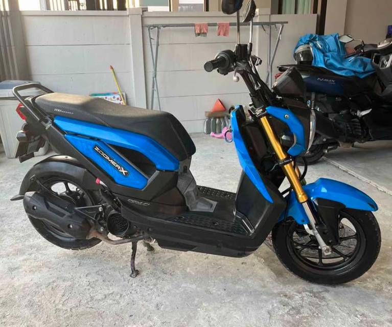 ปล่อยขาย Honda Zoomer X สีฟ้า 3