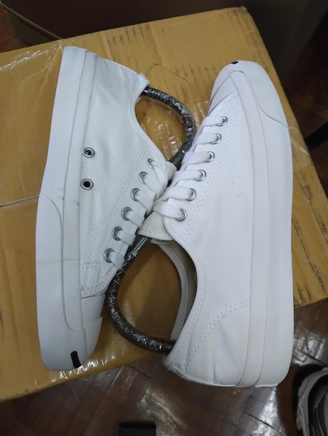 CONVERSE JACK EUR 39/24.5สวยใหม่ไม่มีตำหนิ450ค่าส่ง50 รูปที่ 6