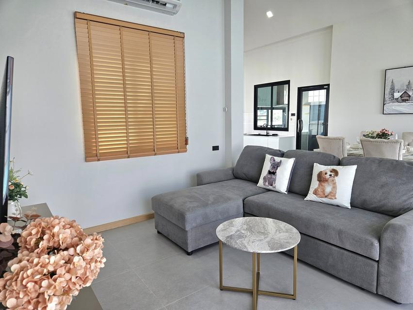 🏖️ Pool Villaชั้นเดียวในโครงการ ทำเลใกล้กาดฝรั่ง นานาชาติLIS #หางดง – ราคา 48,000 บาท/เดือน✨ 卖家具齐全 3 卧室 2 卫生间 – 租金 48,000 泰铢/月 ✨ 15