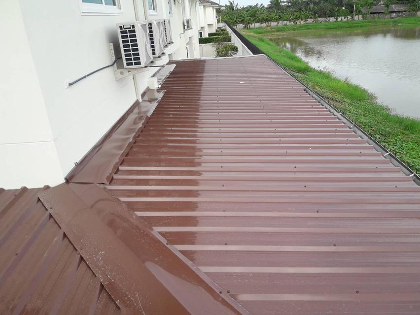 รับเหมา ต่อเติม โครงหลังคากันสาด ต่อเติมห้องครัว เทพื้นปูกระเบื้อง Line dddesign23 รูปที่ 10