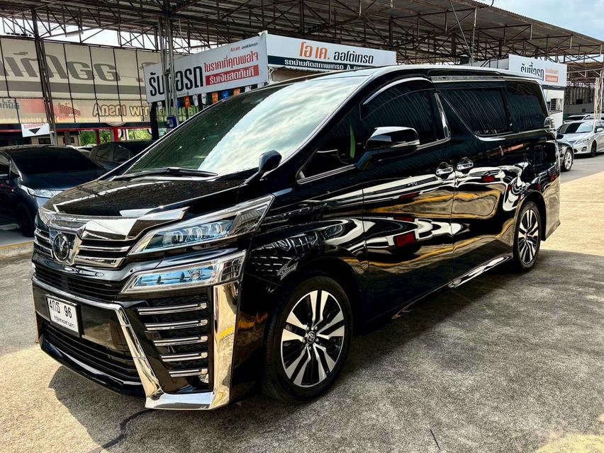 Toyota Vellfire ZG Edition 2019 สีดำ สภาพสวยมาก ไมล์น้อย