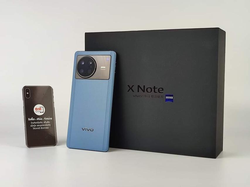 ขาย/แลก Vivo X Note 12/512 สี Blue รอมจีน สภาพสวยมากๆ แท้ ครบกล่อง เพียง 30,900 บาท 1