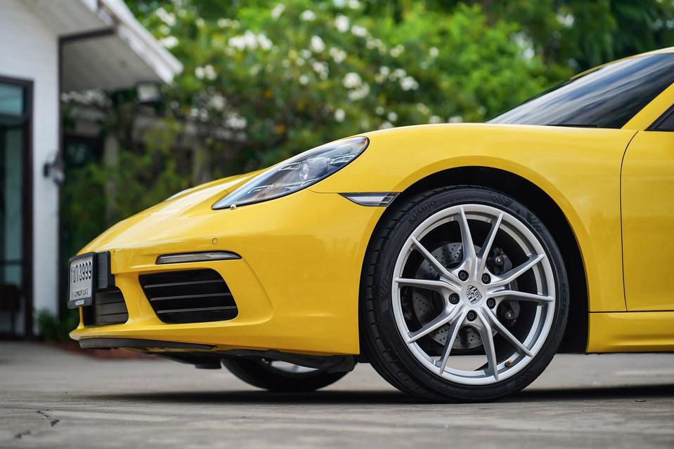Porsche 718 Cayman ปี 2018 สี Racing Yellow รูปที่ 4