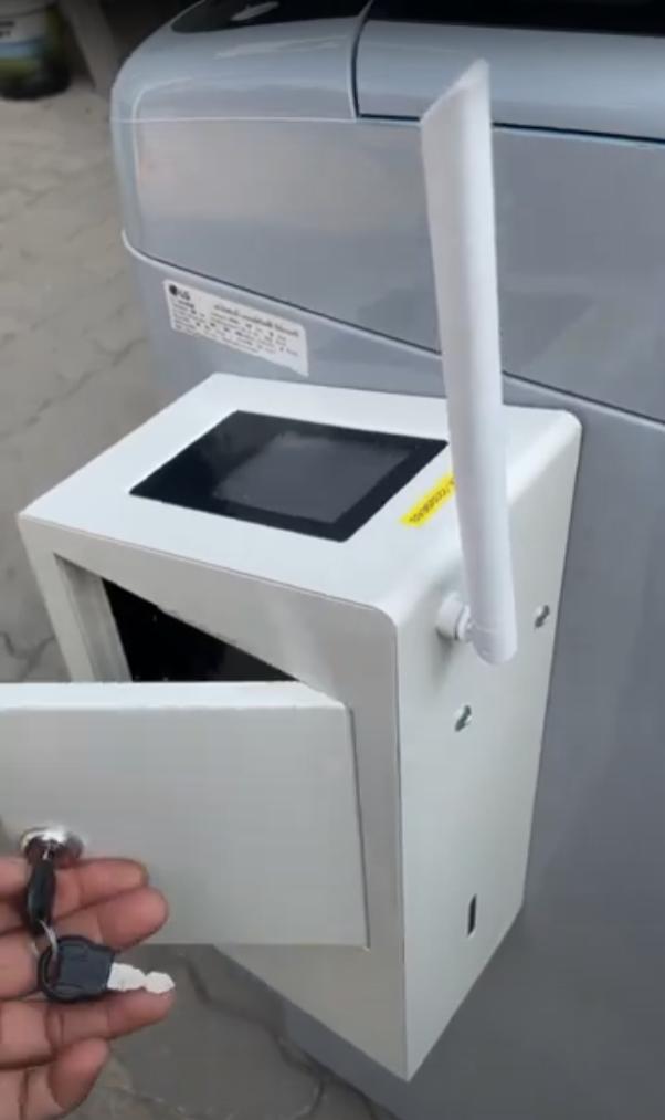 LG เครื่องซักผ้าหยอดเหรียญ 2 ระบบ แบบหยอดเหรียญ พร้อม แบบสแกนจ่ายQR รุ่น t2314vs2b (ต้องใช้สัญญาณไวไฟ WIFI) Smart Inverter Motor 7