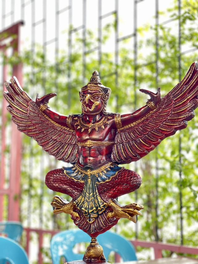 พญาครุฑ หน้าเทพบุตร ครุฑตั้งโต๊ะบูชา 3