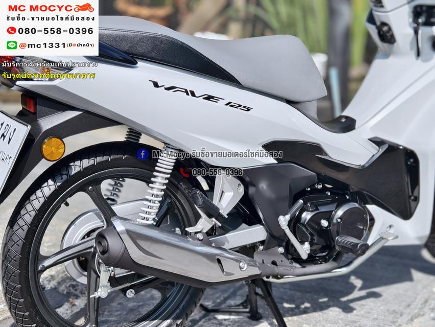Wave 125i 2025 วิ่ง900โล รถ2เดือน ซื้อสดรถบ้านมือเดียว เล่มเขียวชุดโอนครบ No1276 18