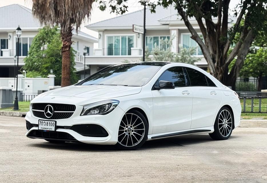 BENZ CLA250 AMG Dynamic White Art Edition (facelift) ปี 2018 สีขาว เจ้าของเดียว ราคาถูกมาก