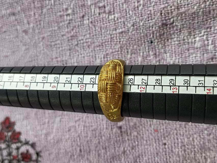 แหวนตะกร้อ ทองเหลือง 8