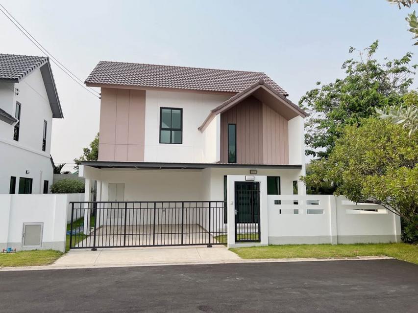 ให้เช่าบ้านเดี่ยวหลังมุม พร้อมเฟอร์นิเจอร์ โครงการ เรสท์ บางใหญ่ 1