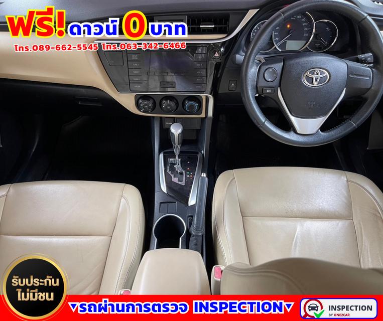 ✅Toyota Corolla Altis 1.6 G ✅ปี2017  สีเทา  เกียร์ออโต้ 3