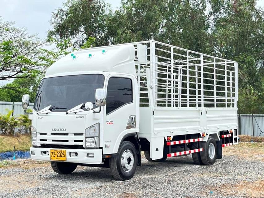 ส่งต่อรถบรรทุกหกล้อคอกสูง ISUZU NQR 175 แรง 4