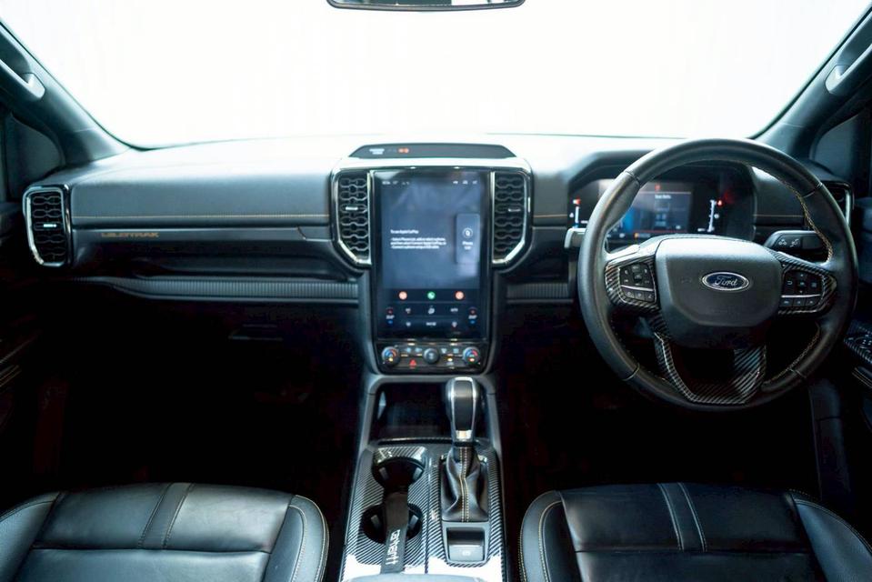 FORD RANGER 2.0 TURBO WILDTRAK ปี 2023 เกียร์A/T ขับ 2 สีเหลืองโฉม HI-RIDER DOUBLE CAB รูปที่ 15