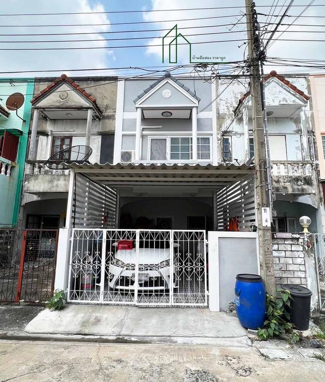 ทาวน์เฮ้าส์ 2 ชั้น สุขสันต์ 7 กาญจนาภิเษก รีโนเวทใหม่ ใกล้รถไฟฟ้าสายสีน้ำเงิน สถานีหลักสอง 1
