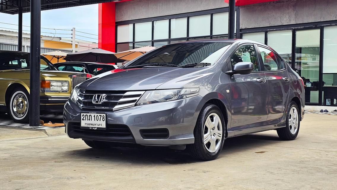 ขายรถ Honda City 1.5S CNG ปี 2013 สีเทา เกียร์ออโต้