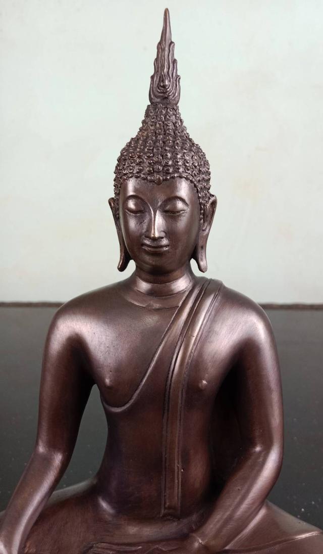 744.พระบูชา ภ.ป.ร หน้าตัก 5 นิ้ว รูปที่ 4