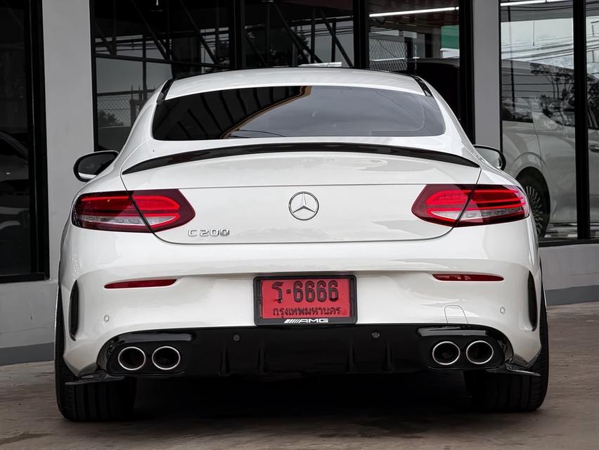 รหัสรถ MCA6666 Mercedes-Benz C 200 COUPE AMG FL 2.0 ปี 2022 จดทะเบียน 2023 | ชุดแต่ง FULL CARBON ล้อ G-FORGED รูปที่ 19