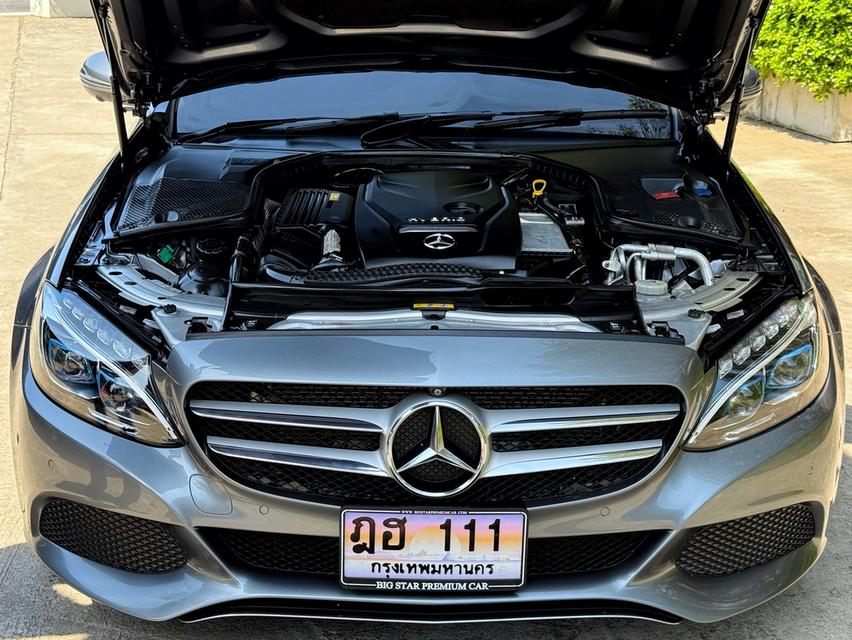 2018 BENZ C350e AMG รถมือเดียวออกป้ายแดง รถวิ่งน้อย เข้าศูนย์ทุกระยะ รถไม่เคยมีอุบัติเหตุครับ 15