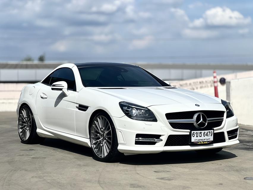 ไมล์ 70,000 กม. BENZ SLK-CLASS, 200 KOMPRESSOR ROADSTER โฉม R172 ปีจด 2015 สีขาว เบาะแดง 8