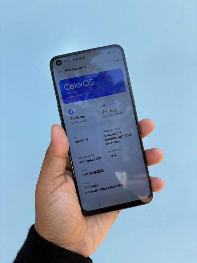 ขายโทรศัพท์รุ่น Oppo Reno 5 4