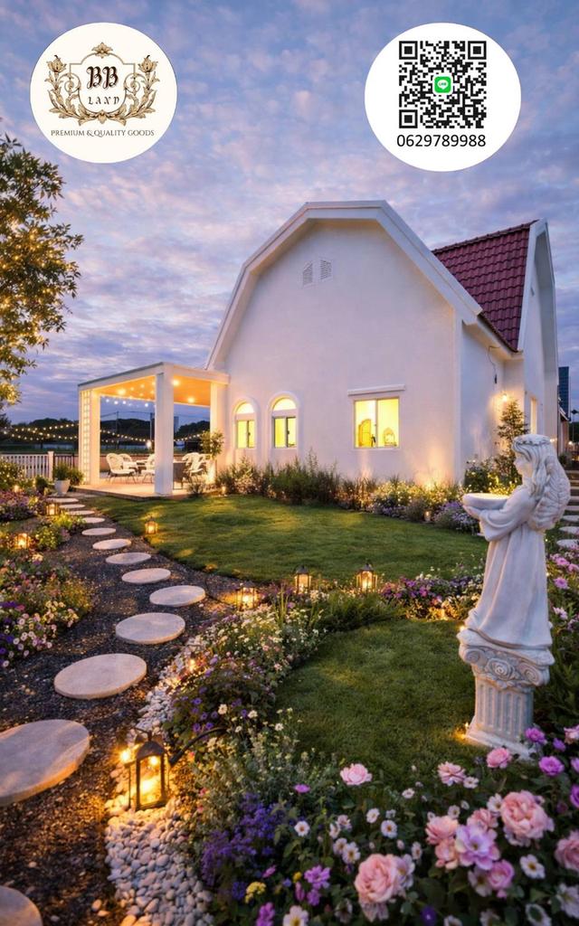 บ้านเดี่ยวชั้นเดียว BB LAND ธนูทอง สไตล์ยุโรปหลังใหญ่ บ้านสวยพร้อมอยู่ ใกล้เซ็นทรัลอยุธยา รูปที่ 10