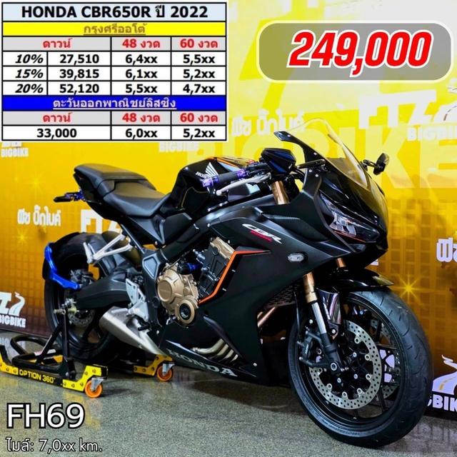 HONDA CBR650R ปี2022 (มือสอง) 6