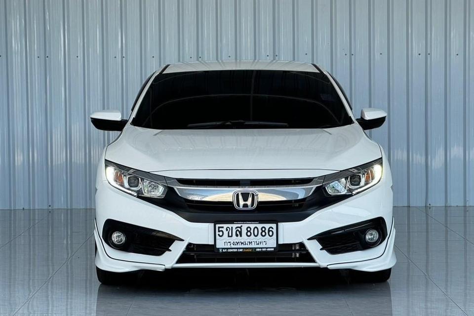 Honda Civic FC 1.8EL เบนซิน เกียร์ออโต้ ปี2017