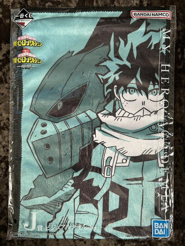 [ส่งต่อ] ครบเซต 8 ลาย! ผ้าเช็ดหน้า Visual Towel My Hero Academia (Ichiban Kuji รางวัล J) รูปที่ 10