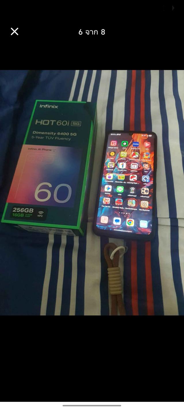มือถือinfinix hot60i 5g พร้อมของเดิมจุกๆ รูปย่อยที่ 4