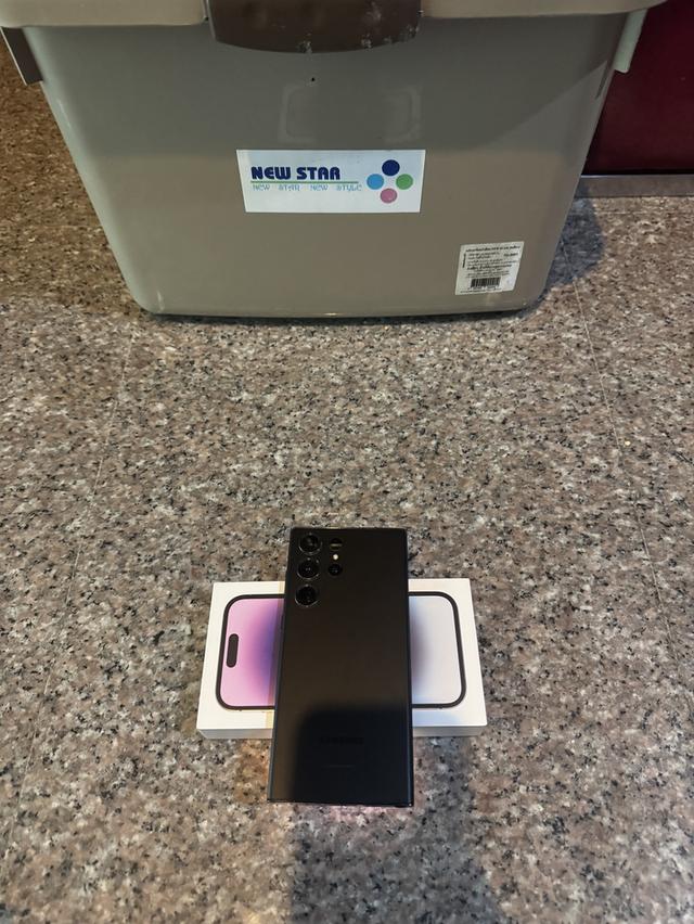 ขายๆๆๆถูกSamsungS23UltraสีPhontom Black 256กิ๊กสูนTrueสภาพสวยการใช้งานดีเยี่ยมทุกๆฟังชั่นเครื่องรีสโตได้ตลอดไม่มีติดแอคเค้าใดๆคับ ( จอขาวจั๊วไม่มีจุดไ รูปย่อยที่ 2