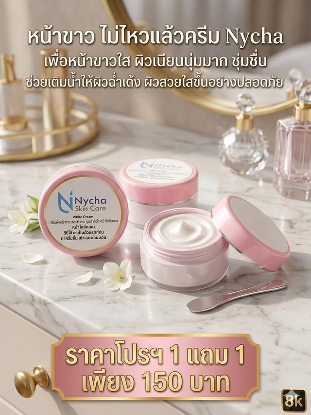 ครีมทาผิวหน้าแบรนด์ Nycha รูปย่อยที่ 3