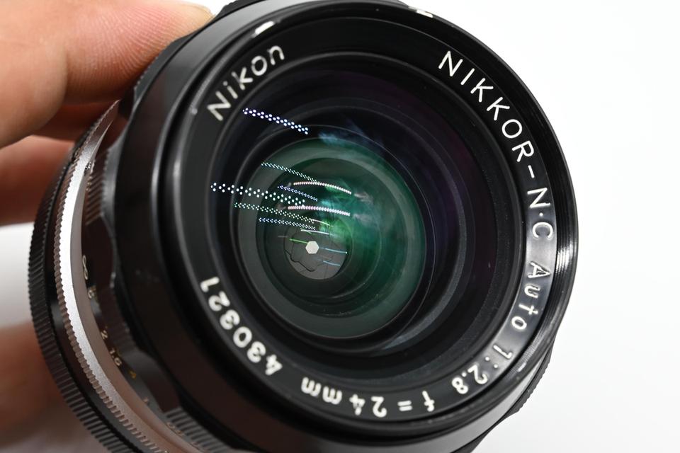 เลนส์มือหมุน Wide นิคอน  Nikkor 24 mm f2.8  Nikkor N-C  13