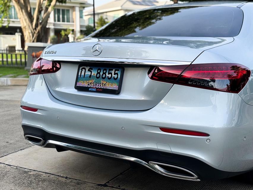 รหัสรถ AVA8855 🌈 Benz E220d AMG 2021 ดีเซลล้วน Facelift W213 9