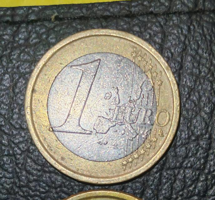 เหรียญ​ Euro อิตาลี ปี2002, 1 ยูโร, 50,20,10เซนต์​ปีเดียวทั้งหมด รูปที่ 7