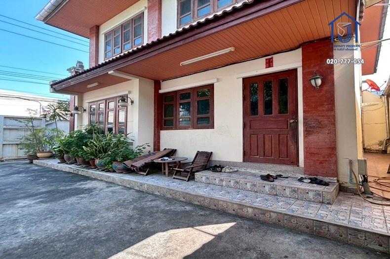 ขายบ้านเดี่ยว 2 ชั้น พร้อมโกดัง  174 ตร.วา ซอยวชิรธรรม 40 สุขุมวิท 101/1 ใกล้รถไฟฟ้าและทางด่วน 4