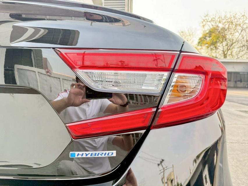 HONDA ACCORD 2.0 HYBRID TECH TOP 2019 สีดำ ประหยัด มือเดียว รูปที่ 19